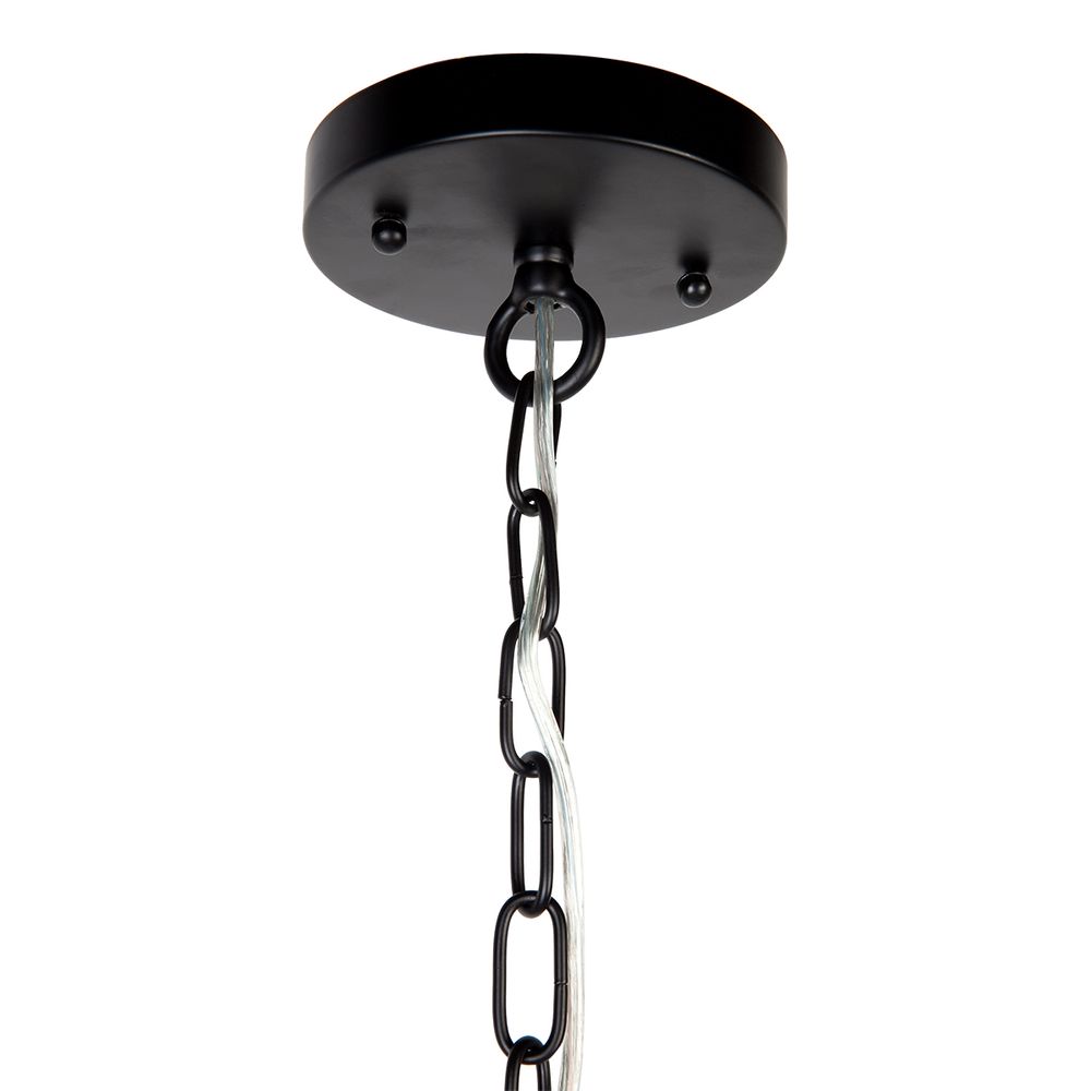 Cohen Chandelier - BlackCafe Lighting & Living20700- Grand Chandeliers