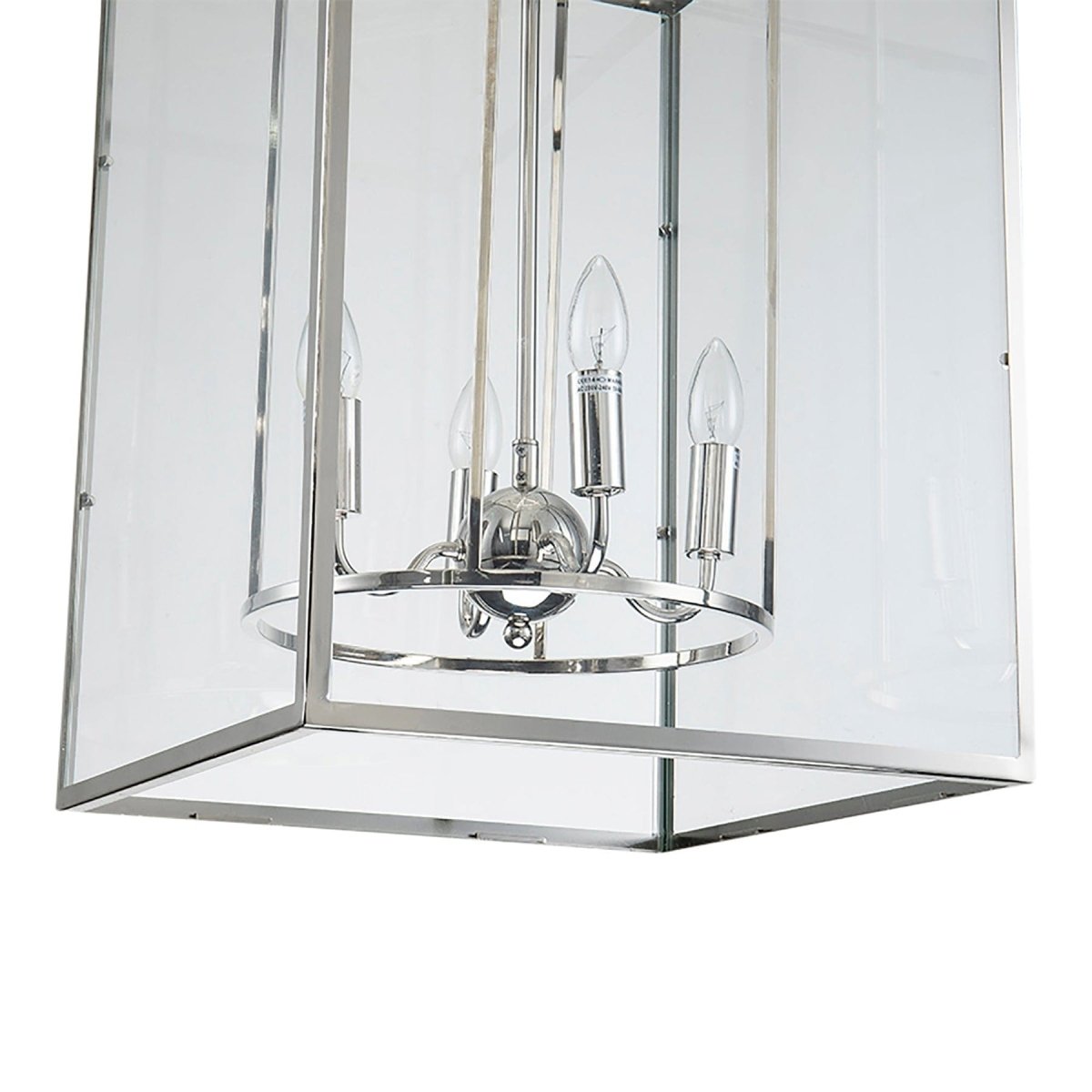 Lennox Four Light Pendant In NickelOne World CollectionsJK0629N- Grand Chandeliers