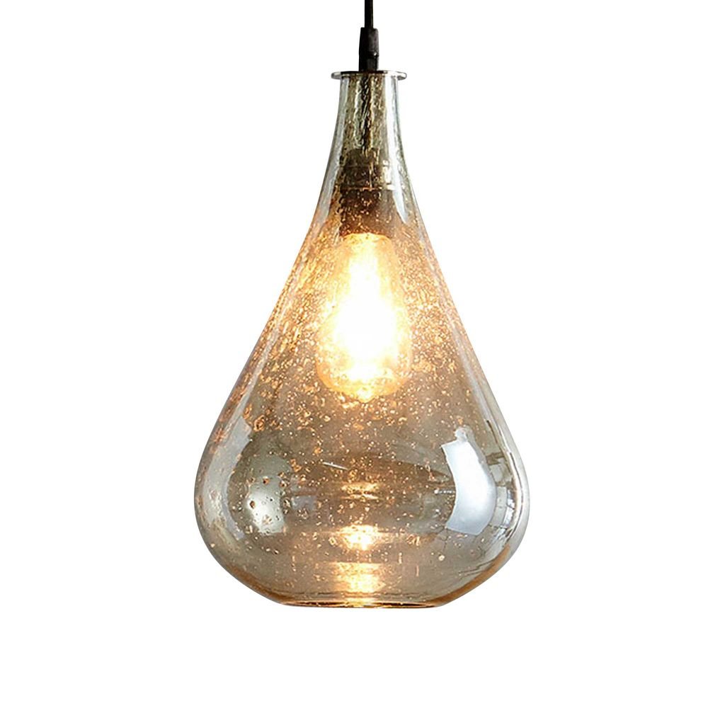 Lustre Teardrop - Pale Green - Stone Effect Glass Teardrop Pendant LightZafferoZAF10342- Grand Chandeliers