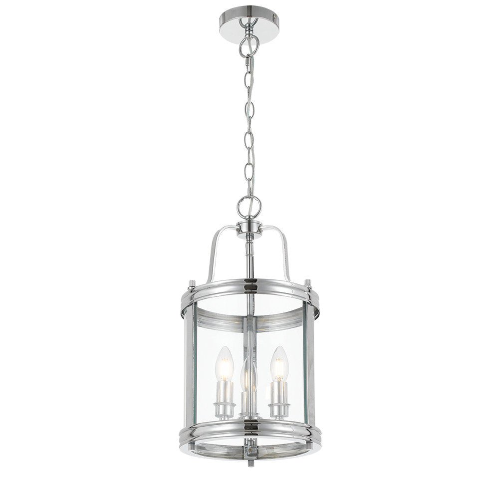 Newark 3 Lights Pendant in ChromeTelbixNEWARK PE3-CH- Grand Chandeliers