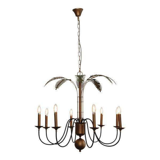 Palm Leaves ChandelierOne World CollectionsJK0609- Grand Chandeliers