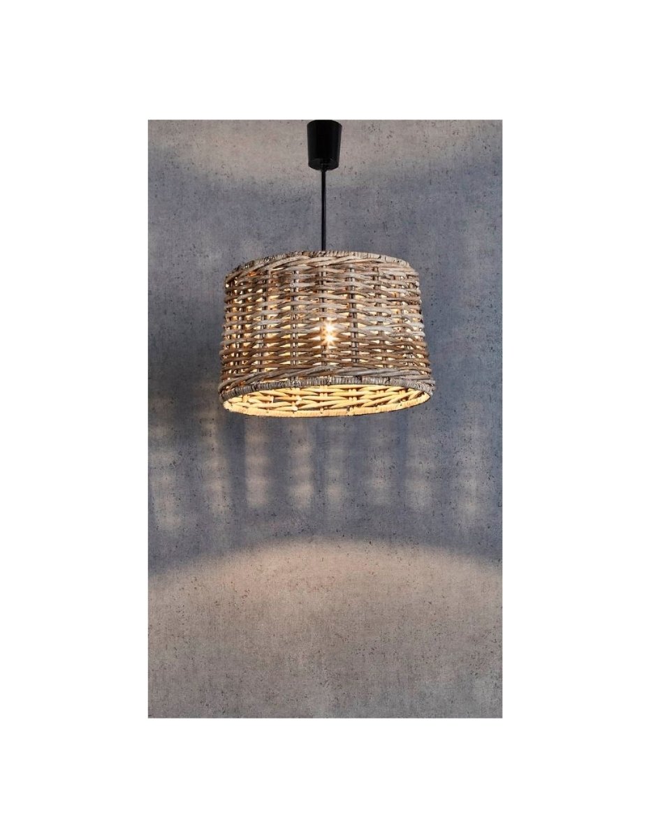 Rattan Round Ceiling Pendant Small NaturalEmac & LawtonELPYYWKSOOWW- Grand Chandeliers