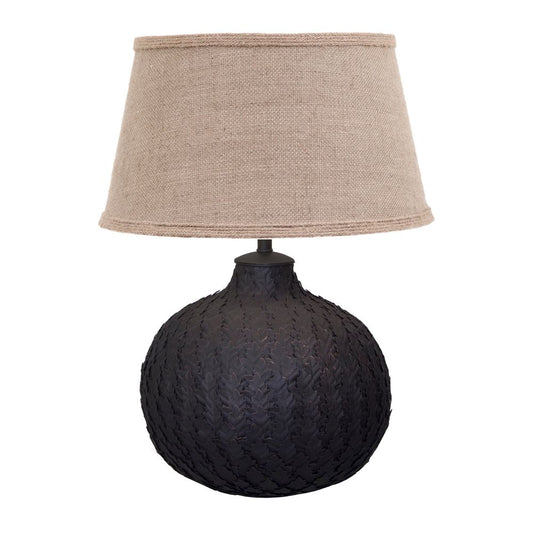 Topiary - Bronze - Metal Ball Table Lamp with Metal Leaves Base OnlyEmac & LawtonELANK33001ANT- Grand Chandeliers